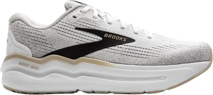 Brooks Ghost Max 2 Hardloopschoenen heren Wit 45