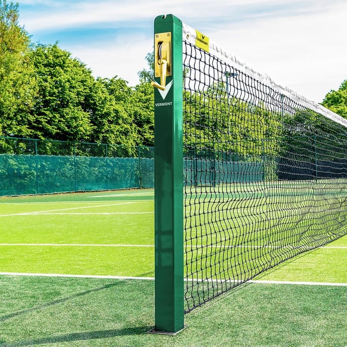 Professionele Tennispalen Vierkant Staal ITF Goedgekeurd