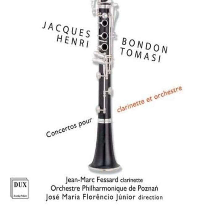 Bondon: Clarinet And Orchestra Concerto
