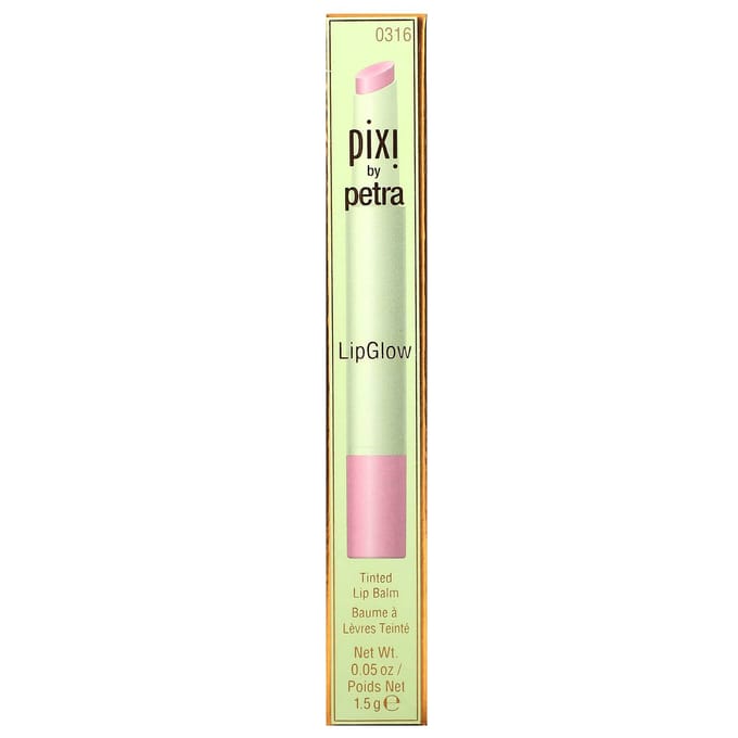 Pixi Beauty, LipGlow, Gekleurde Lippenbalsem, 0316 Fleur, 1,5 g (0,05 oz) beige