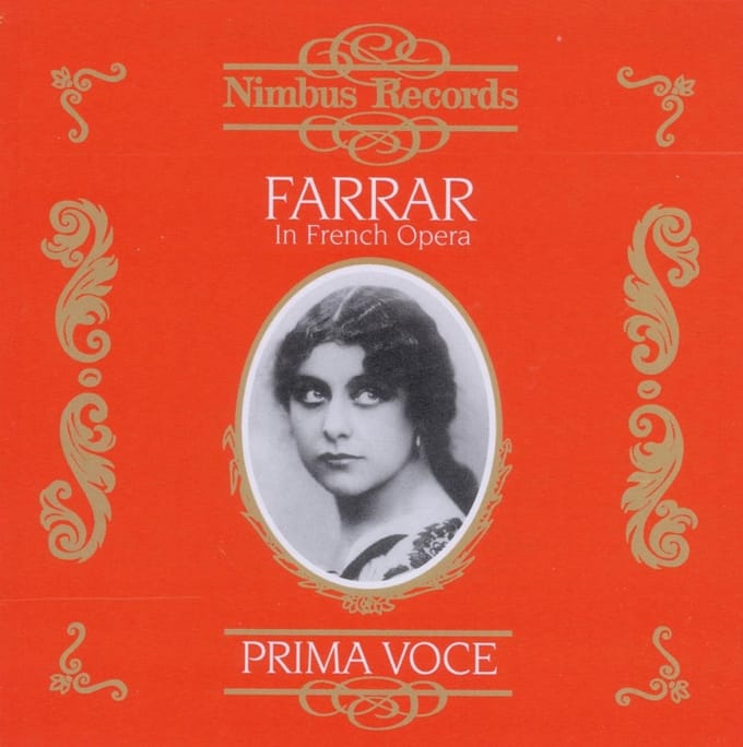 Geraldine Farrar - Farrar In French Opera (CD)