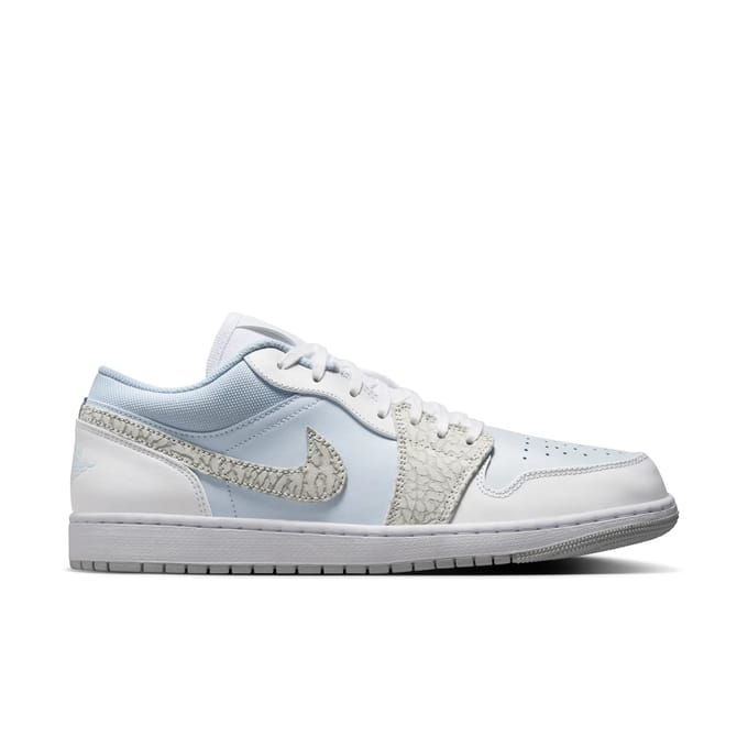 Air Jordan 1 Low (Blue Elephant Print) - Maat 42