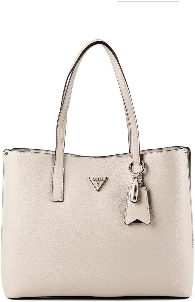 GUESS schoudertas shopper Meridian II Girlfriend Tote Light Taupe