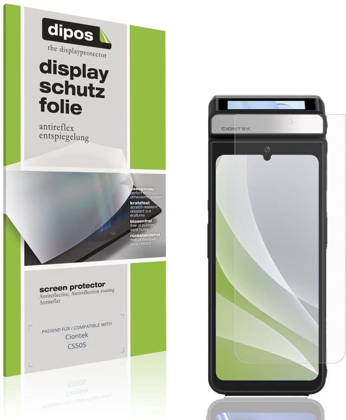 dipos – 4x Matte Beschermfolie geschikt voor Ciontek CS50S | Krasbestendige & antireflecterende Screenprotector Ultra-Thin