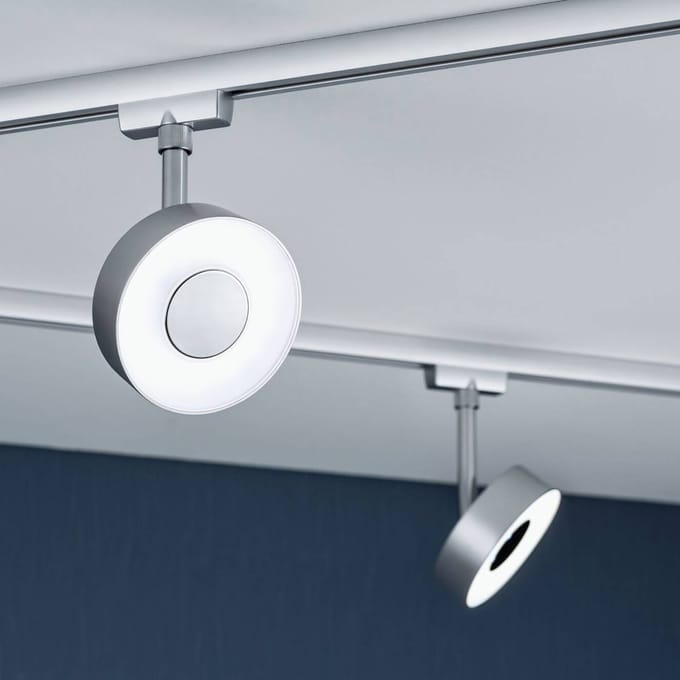 Paulmann URail Circle LED spot rond 4.000K chroom