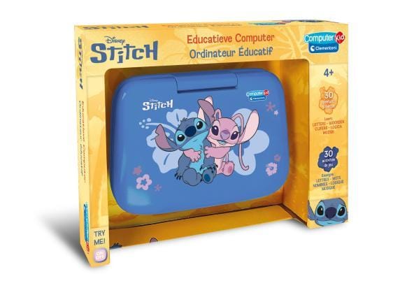 Clementoni Stitch laptop NL/FR Interactief speelgoed Computer & tablets