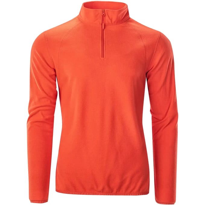 Iguana Vilos Fleece Met Halve Rits Oranje L Man