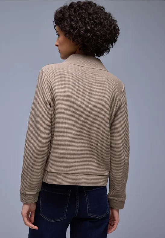 Blazer met structuur
