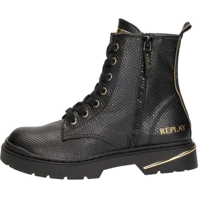 Replay Joplin 12A Veterschoen hoog - Zwart - Maat 30