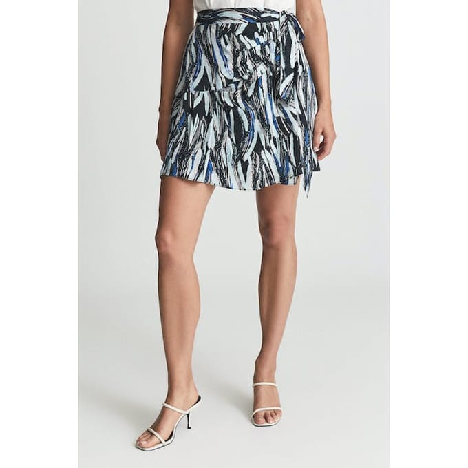 Reiss Astrid Mini Skirt — Measurements Based On 5ft 9 Model Taglia: 14 | Minigonne Outlet | Donna