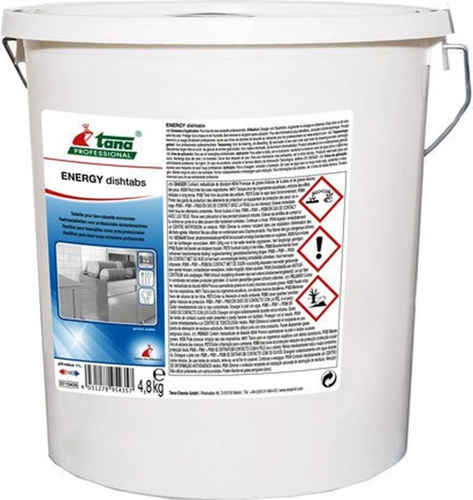 Tana Energy Dishtabs - Professionele Vaatwastabletten 4.8kg - 870 wasbeurten