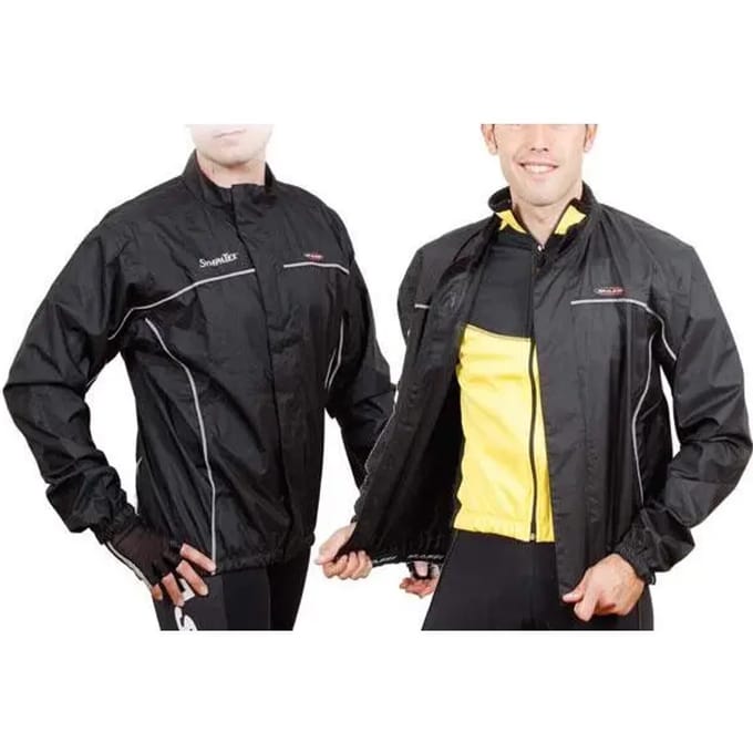 Massi Raincape Sympatex Jas Zwart XL Man