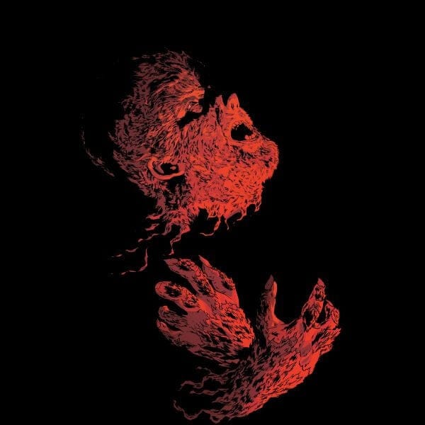 Universal Monsters The Wolfman Illustrated Dames T-shirt - Zwart - M