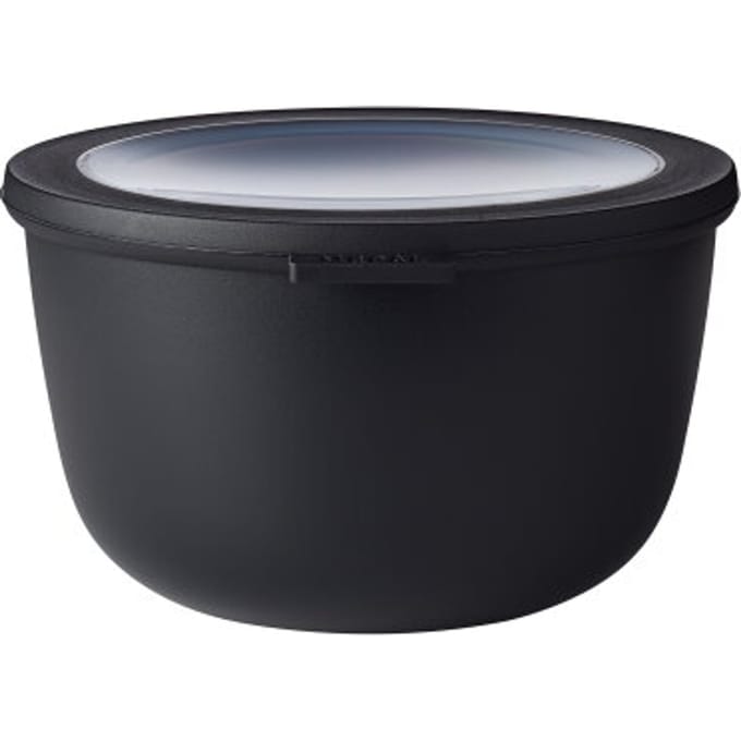Mepal - Multikom Cirqula vershouddoos - 2000 ml - Rond - Nordic black