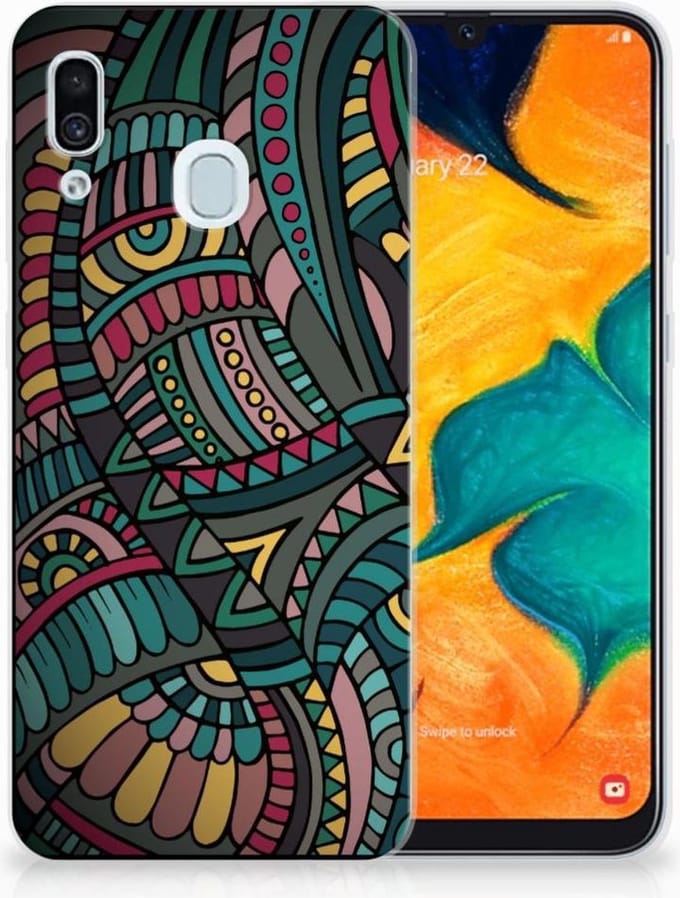 Samsung Galaxy A30 TPU bumper Aztec