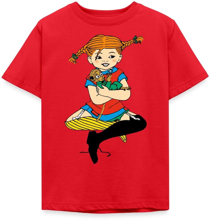 Pippi Langkous En Meneer Nilsson T-Shirt Kinderen