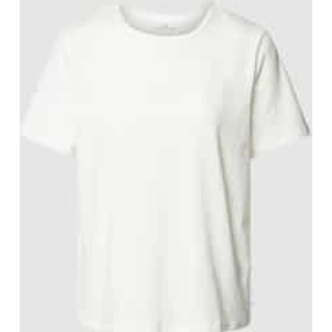T-shirt met labeldetail
