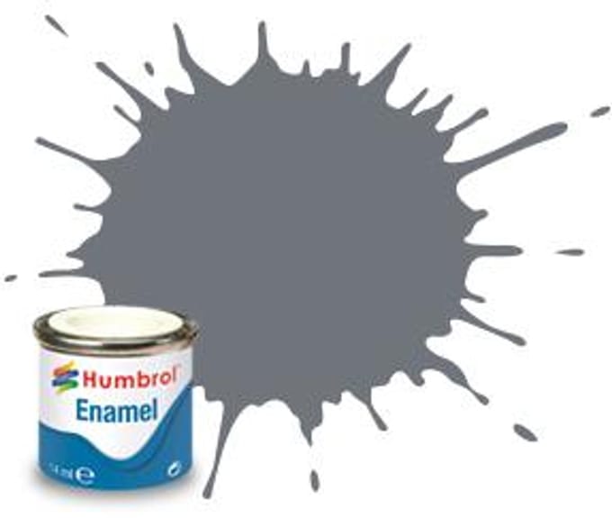 Humbrol Emailleverf Satijn - 14 ml - No. 164 Dark Sea Grey