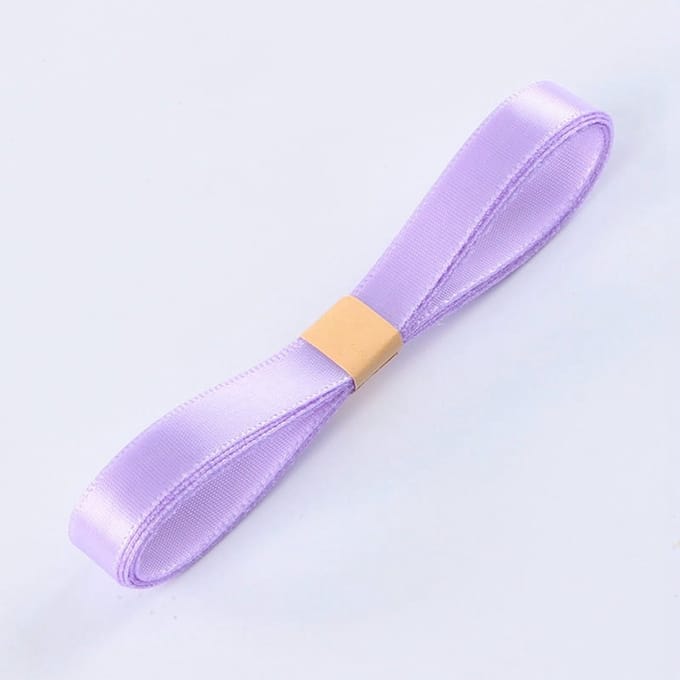Mech Mech - Florale Lint - Satijn - Lavendel - 1cmx82m