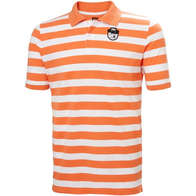 Helly Hansen Marstrand Korte Mouw Poloshirt Oranje 2XL Man