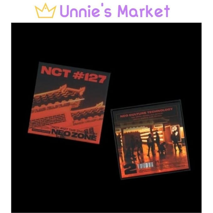 Nct 127 2e Album [Nct # 127 Neo Zone] Kit Versie Kit Ver.(Random 1EA) black