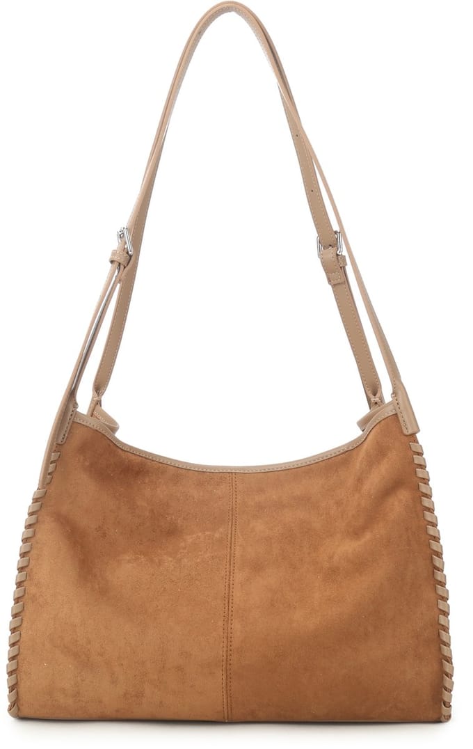 Giuliano kunstlederen suede schoudertas Mirren - Dames - Camel