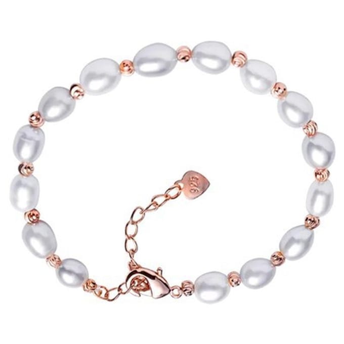 Armbanden Parelarmband Barokke Sieraden Student Honing Cadeau Live wit