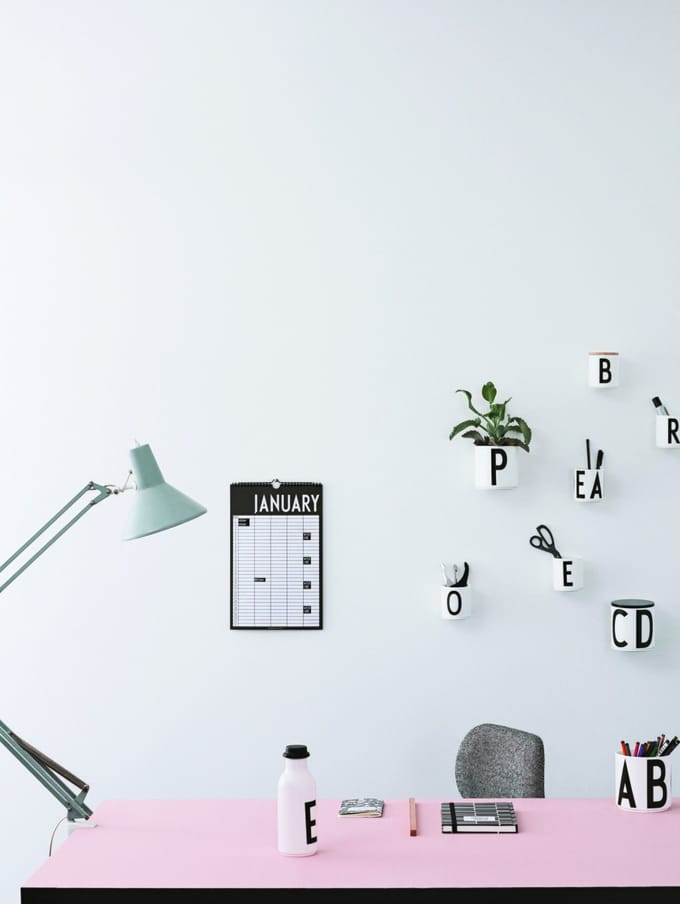 DESIGN LETTERS - Personal beker porselein  - wit - P