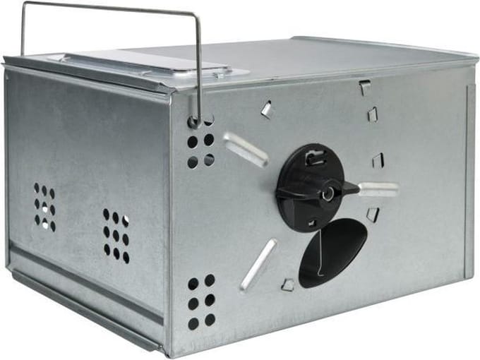 Automatische metalen muizenval voor meerdere muizen