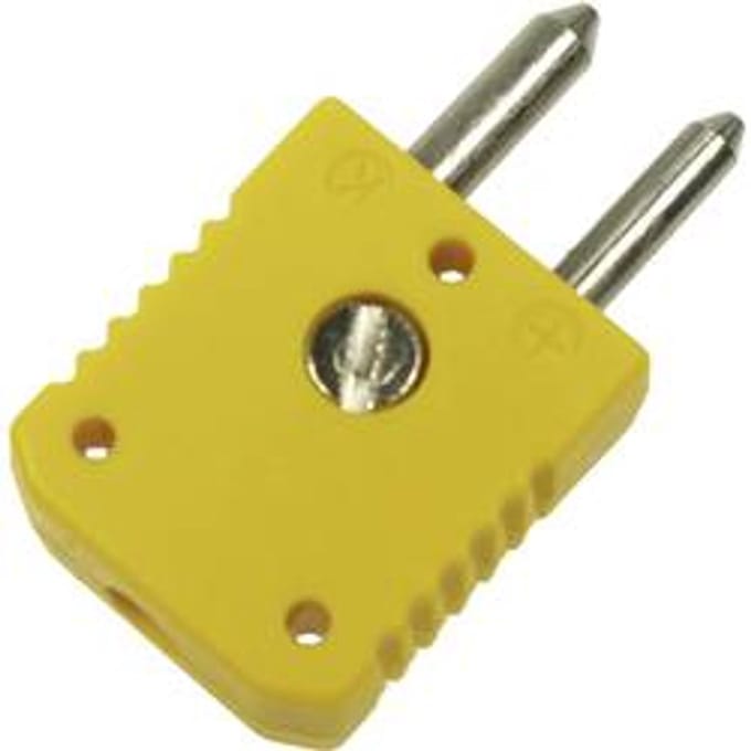 B + B Thermo-Technik 0220 0004 Standaardaansluitstekker voor thermo-element Geel Inhoud: 1 stuk(s)