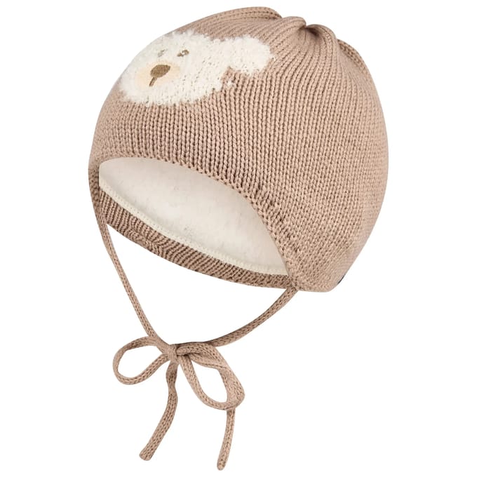 Gebreide muts met berenpatroon voor baby's Sterntaler