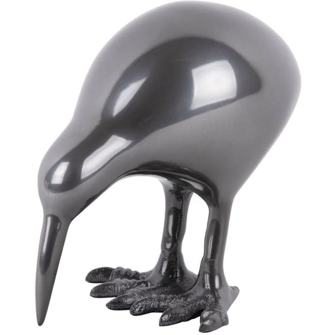 Present Time Ornament Bird - Antraciet - 21x7.5x9.5cm - Modern - Hout