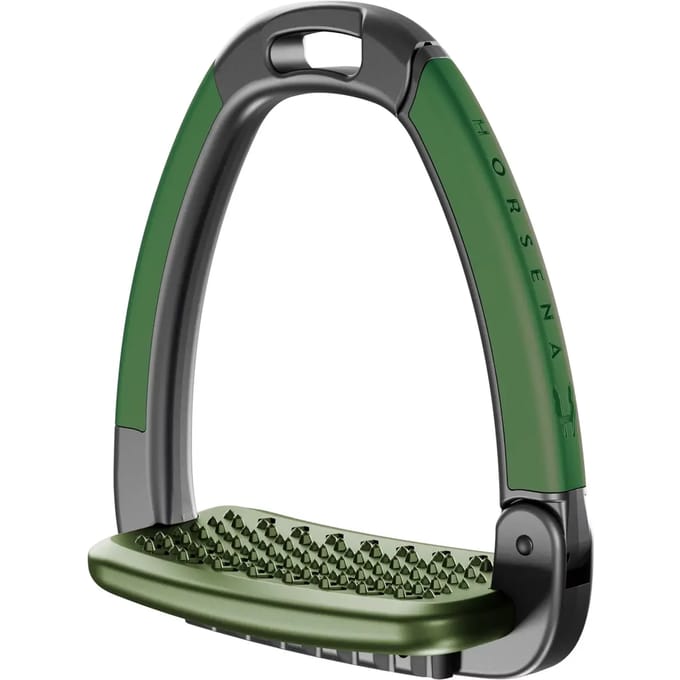 Horsena Swap 2.0 Stijgbeugels Groen 12 cm