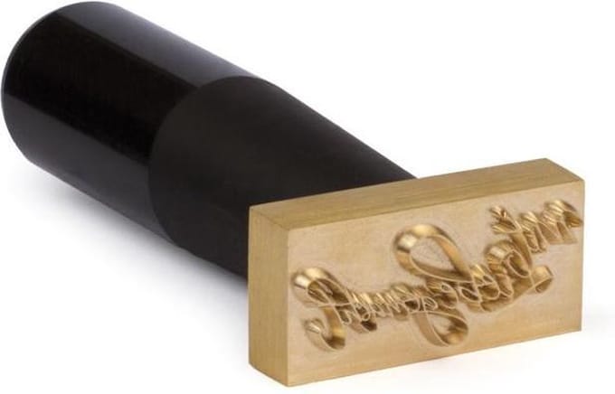 Messing stempel | 30x70mm