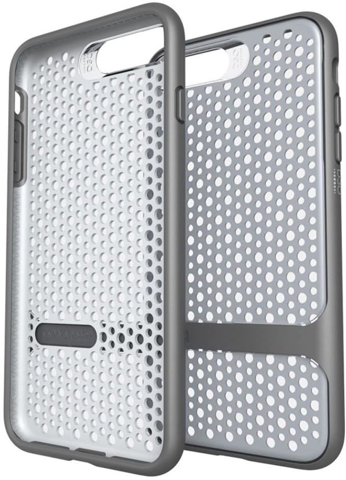 Gear4 D3O Carnaby iPhone 7 Plus 8 Plus hoesje - silver Case