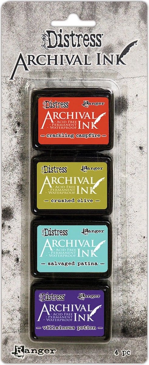 Ranger Distress Archival Mini ink pad - - Kit 5