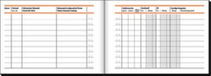 Sigel FA513 DIN A5 Ritregistratieboek Aantal pagina's: 32 1 stuk(s)