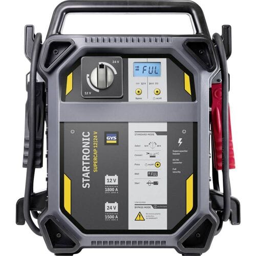 GYS STARTRONIC SUPERCAP 12/24 V 082816 Snelstartsysteem 12 V, 24 V