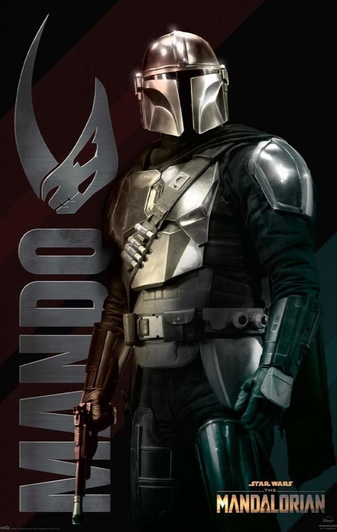 Star Wars The Mandalorian Mando - Maxi Poster