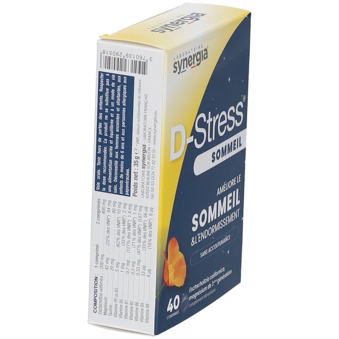 D-stress Slaap 40 Gecomprimeerde tabletten