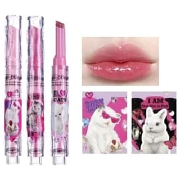FLORTTE - Special Edition Heart-shaped Lipstick - Lippenstift (3 Kleuren)