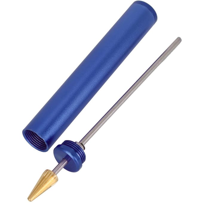Faux Leer Randverf Pen Handheld Randdrukroller Applicator Tool Donkerblauw