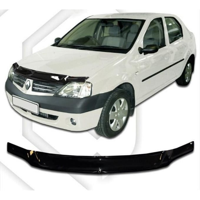 SCOUTT MOTORKAPDEFLECTOR BESCHERMING voor DACIA LOGAN 2006-2009