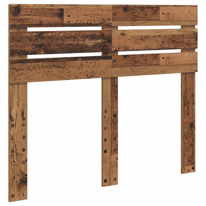 vidaXL Hoofdbord Oud Hout Bewerkt hout
