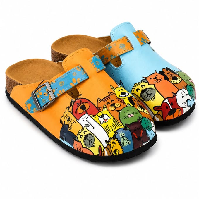 Goby – Pet Parade Dames Clogs – Vegan – Handmade – Maat 41