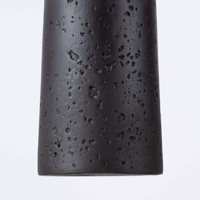 Sollux Lighting Hanglamp Electra - GU10 - zwart - concreet - 125x8x8cm