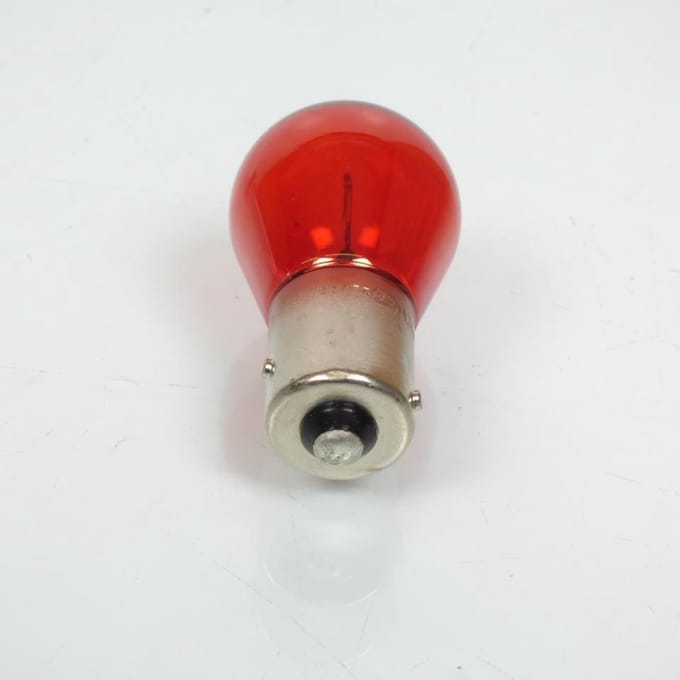 Ampoule Flosser pour Auto BAW15s rouge / 12V 21W PR21W Neuf