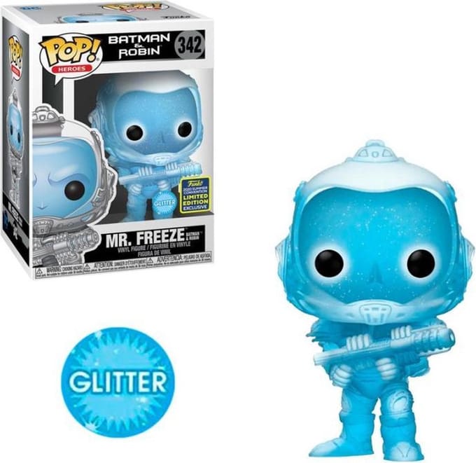 Funko Pop! Heroes - #342 - Batman & Robin - Mr. Freeze Exlusief item