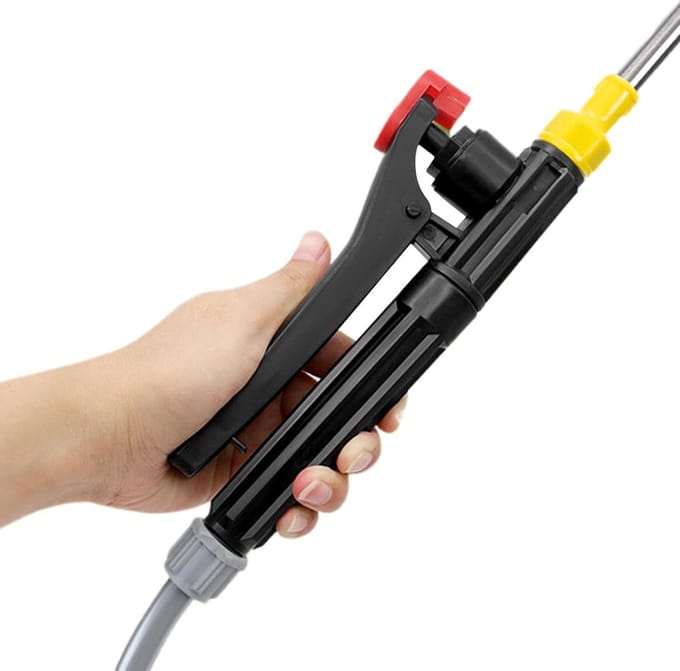 Sproeier Handvat - Trigger Handgreep - Tuinonderhoud - Comfortabele Grip - 20x8x2.8 cm