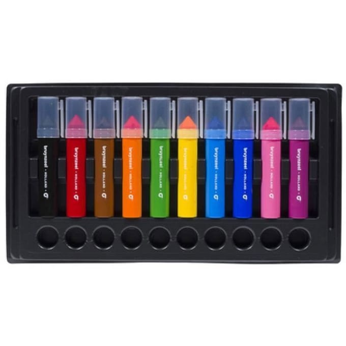 Viltstift Bruynzeel Kids Mega Point assorti 10 stuks
